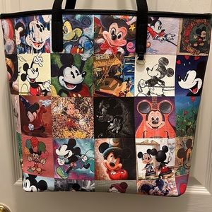 Loungefly Mickey Mouse “Celebration of the Mouse” 90th Anniversary tote bag